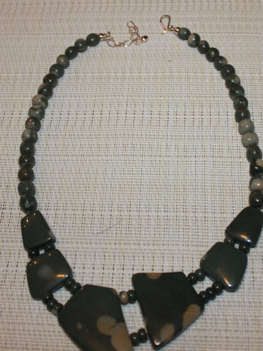 Mine Finds by Jay King "Sea Flower Stone" statement necklace